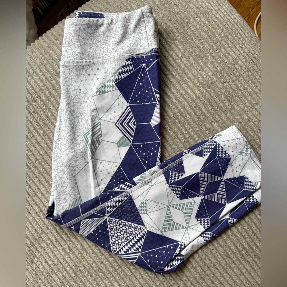 Geometric Patterned Leggings Women’s
